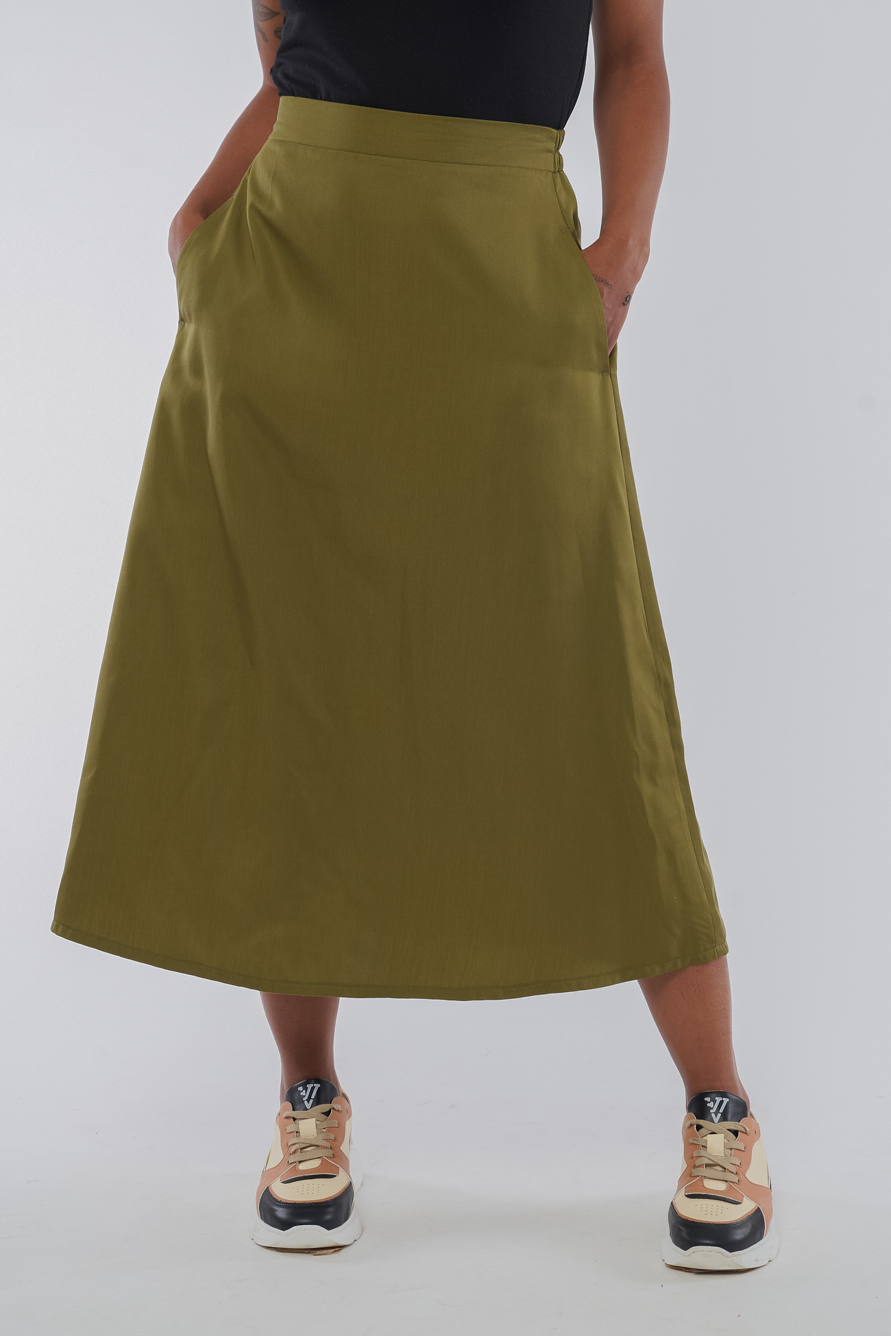 Vana Skirt from Tencel Clothing Fair Women | GREEN SHIRTS
